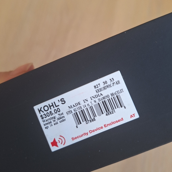 NWT 1/4 CT TW Diamond Sterling Silver Tennis Bracelet $305.00 Retail Price - Picture 4 of 6